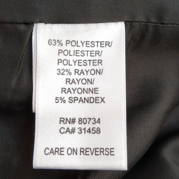 BCBG MAXAZRIA Gray Pinstripe Jacket and Pants Suit - Picture 9 of 11